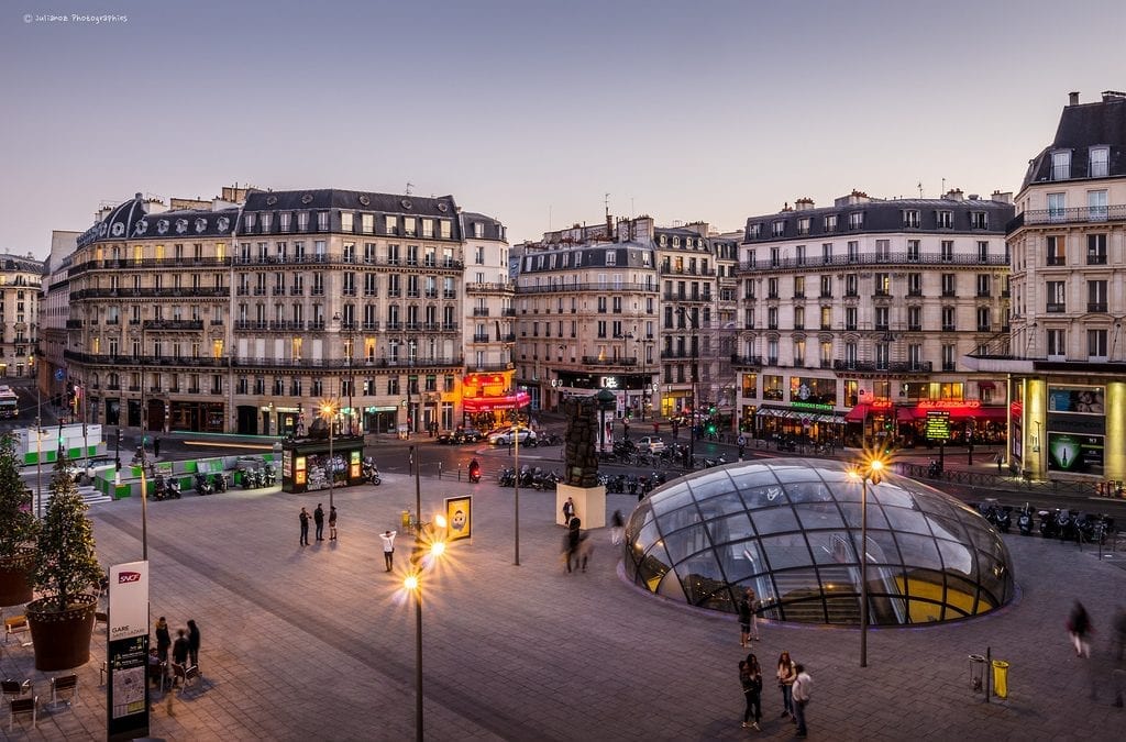 Parvis de la Gare St Lazare – 8ème